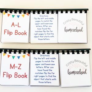 Alphabet Flip Book.