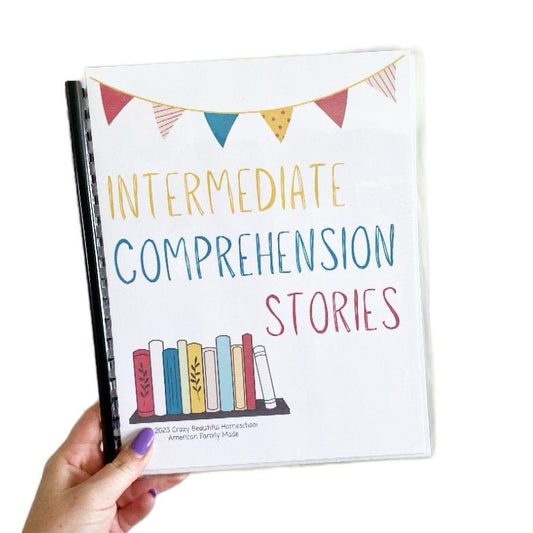 Intermediate COMPREHENSION stories.